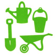 Article Outils de jardin feutre vert 24 pcs