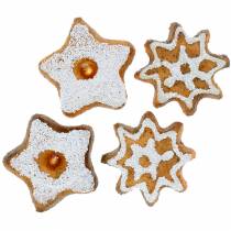 Dispersion biscuits décoration étoile 24pcs