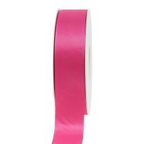Article Ruban cadeau et décoration 25 mm x 50 m rose