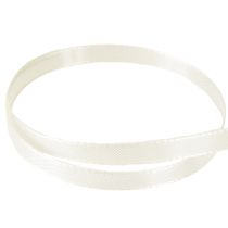 Article Ruban cadeau et décoration crème 8mm 50m