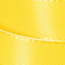 Article Ruban cadeau et décoratif, ruban en taffetas, 15 mm x 50 m, jaune
