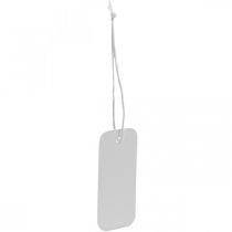 Article Étiquette cadeau papier blanc 8×3.5cm 100p