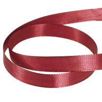 Article Ruban cadeau ruban taffetas ruban décoratif Bordeaux 15mm 50m