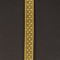 Article Ruban cadeau à pois, la touche finale parfaite pour les paquets et boîtes cadeaux, 1,5 cm de large, 20 m de long