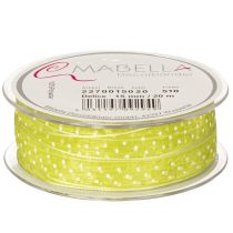 Article Ruban à pois pour emballage cadeau décoratif, 1,5 cm de large, 20 m de long
