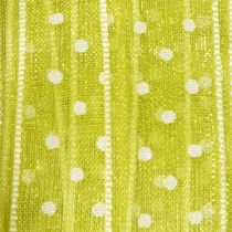 Article Ruban à pois pour emballage cadeau décoratif, 1,5 cm de large, 20 m de long