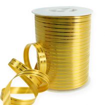 Article Ruban fendu 2 bandes dorées sur or 10mm 250m