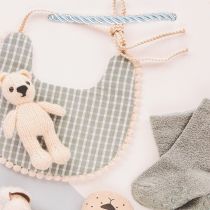Article Sacs cadeaux bébé garçon – Lot de 2 – 23 cm