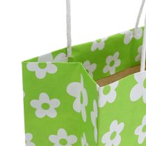 Pochettes à cadeaux verte 20 x 11 x 25 cm 8 p.