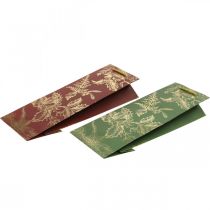 Article Sacs cadeaux de Noël Sacs de Noël gui 36×12cm 2pcs