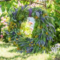 Article Fleurs séchées décoratives de lavande séchée 25cm 350g 5pcs