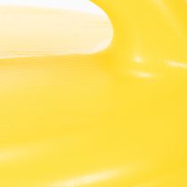 Article Arrosoir en Plastique Jaune 5 L avec Pomme Noir