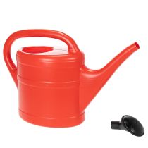 Article Arrosoir Rouge 5L avec Pomme de Douche Amovible