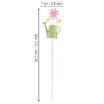 Article Décorations pour arrosoirs, idéales pour la décoration printanière du jardin ou des pots de fleurs (12 pièces)