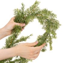Article Guirlande de Sapin Artificiel Verte 200 cm pour Décoration Intérieure