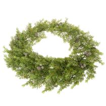 Article Guirlande artificielle en cyprès avec pommes de pin - 180 cm