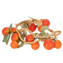 Article Guirlande de tomates artificielles, vigne décorative, décoration réaliste pour salon, 135 cm