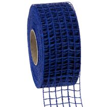 Article Ruban quadrillé 4,5cm x 10m bleu