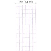 Article Ruban décoratif ajouré violet 4,5 cm x 10 m pour loisirs créatifs et décoration