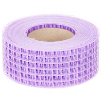 Article Ruban décoratif ajouré violet 4,5 cm x 10 m pour loisirs créatifs et décoration