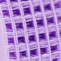 Article Ruban décoratif ajouré violet 4,5 cm x 10 m pour loisirs créatifs et décoration
