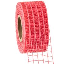 Article Ruban mesh 4,5cm x 10m rose