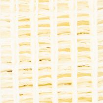 Article Ruban décoratif en maille blanche 4,5 cm x 10 m pour projets créatifs