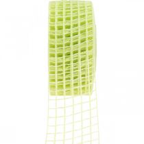 Ruban adhésif déco treillis ruban adhésif déco jaune citron vert 4,5 cm x 10 m