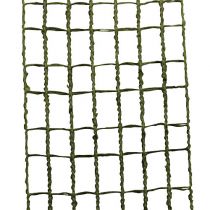 Ruban grillagé vert mousse 4,5 cm x 10 m