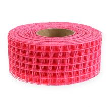 Article Ruban mesh 4,5cm x 10m rose
