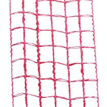 Article Ruban mesh 4,5cm x 10m rose