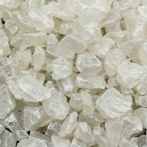 Pierres de verre 4mm - 10mm nacre 2kg