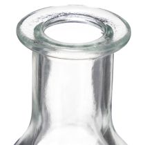 Article Set de 6 mini vases en verre transparent 11 cm pour décoration intérieure