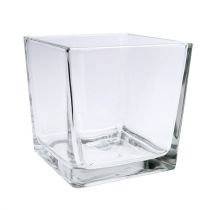 Article Cubes en verre transparent 12cm x 12cm x 12cm 6pcs