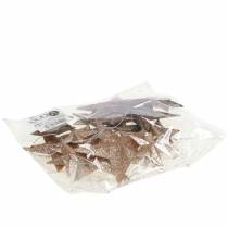 Article Mélange d'étoiles scintillantes dorées 9,5/5cm 18 pcs
