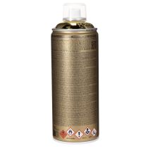 Article Bombe de peinture effet chrome or 400 ml pour décoration intérieure