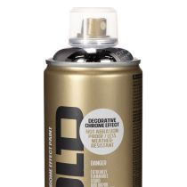 Article Spray peinture effet chrome argent 400 ml intérieur
