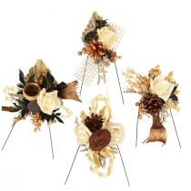 Article Arrangements funéraires Compositions florales 4 variétés 28pcs