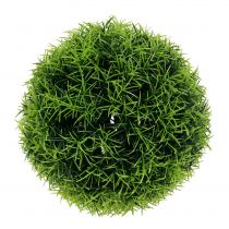 Article Boule d&#39;herbe boule décorative artificielle vert Ø18cm 1pc