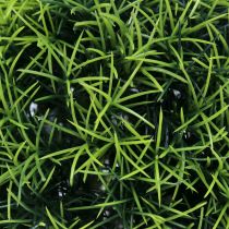 Article Boule d&#39;herbe boule décorative artificielle vert Ø18cm 1pc