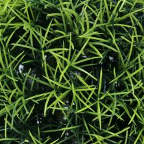 Article Boule d&#39;herbe boule décorative artificielle verte Ø18cm 1 pièce
