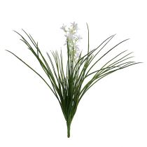 Article Buisson d&#39;herbe à fleurs vert, blanc 3 pcs