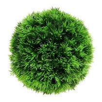 Article Boule d&#39;herbe boule décorative plantes artificielles vertes ronde Ø18cm 1pc