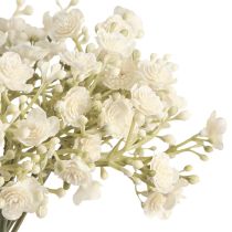 Article Gypsophile artificielle gypsophile en bouquet blanc 23 cm 12 pièces
