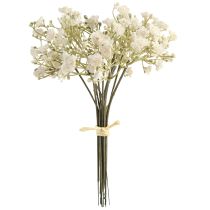 Article Gypsophile artificielle gypsophile en bouquet blanc 23 cm 12 pièces