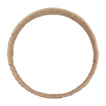 Décoration murale à suspendre décoration style bohème ruban de jute Ø30cm