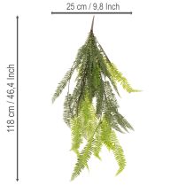 Article Branche de Fougère Artificielle 118 cm pour Décoration Intérieure et Extérieure