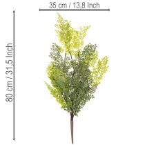 Article Branche de Fougère Artificielle Fine pour Décoration 80cm