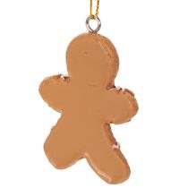 Article Ornements décoratifs en pain d'épice pour sapin de Noël, 6 cm, lot de 12