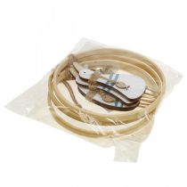 Article Décoration à suspendre décoration de fenêtre cintre décoration maritime canard Ø15cm 4 pièces